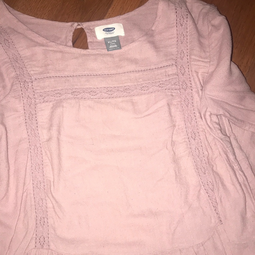 Peplum Girls Blouse